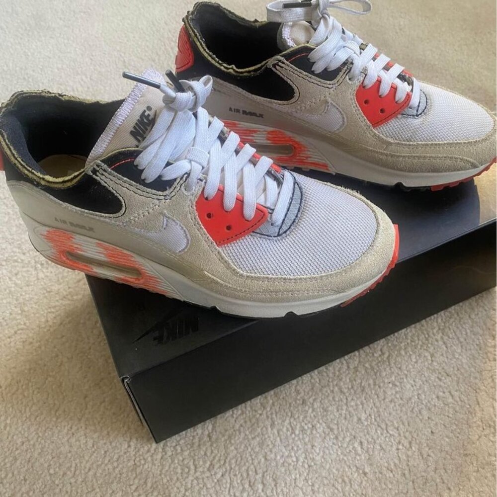 Nike Air Max III PRM 90 Archetype White Bright Crimson
